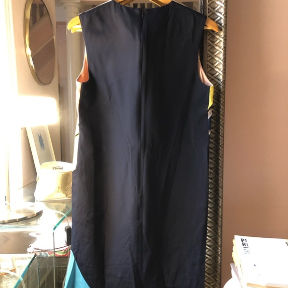 Multicolour dress, collage style - Picture 2 of 8